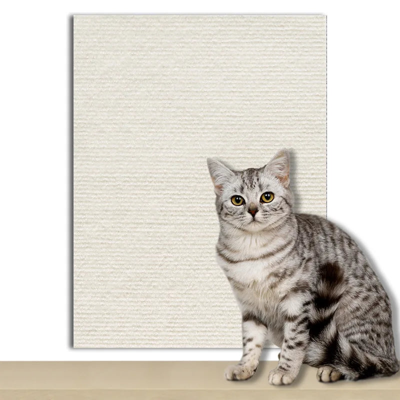 Self-Adhesive Carpet Cats Scratch Board Wall anti Cat Scratch Sofa Diy Cats Scratch Board Sofa Protection Paws Sharpen Trimmable